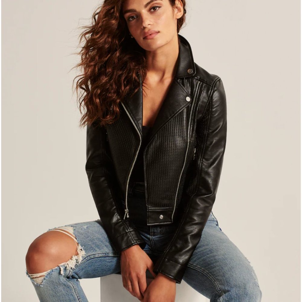 Abercrombie Leather Jacket